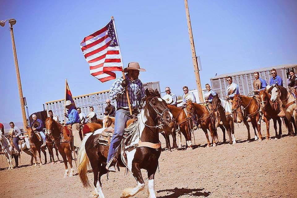 cowboy on a horse