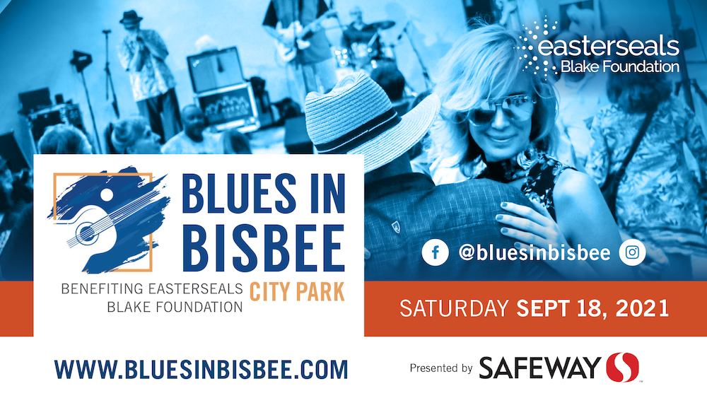 Blues in Bisbee event graphic