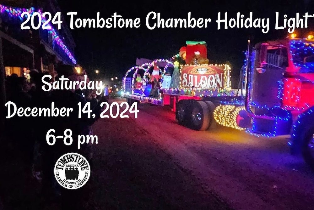 Tombstone Chamber Holiday Light Parade