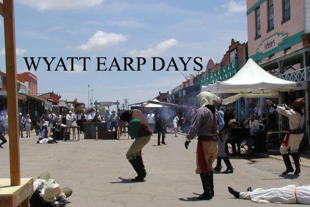 Free street entertainment, Memorial Day Weekend in Tombstone, Arizona!